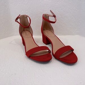 Madden Girl cherry red sandals